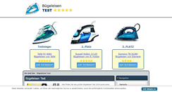 Desktop Screenshot of buegeleisentests.com